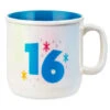 Hallmark 16 Mug, 16 Oz. -Hallmark 16 Ceramic Mug 1BID1067 01