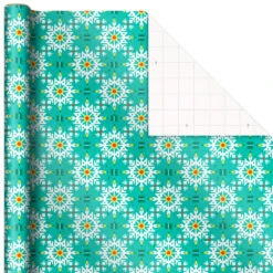 Hallmark Festive And Fun 3-Pack Multicolored Wrapping Paper, 120 Sq. Ft. 13 Hallmark Festive And Fun 3-Pack Multicolored Wrapping Paper, 120 Sq. Ft. -Hallmark 3Pack Festive and Fun Holiday Wrapping Paper 5JXW1082 06