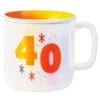 Hallmark 40 Mug, 16 Oz. -Hallmark 40 Ceramic Mug 1BID1069 01
