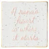 Hallmark A Nana's Heart Ceramic Tile Quote Sign, 6x6 -Hallmark A Nanas Heart Ceramic Quote Sign 1SNN1056 01