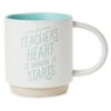 Hallmark A Teacher's Heart Mug, 16 Oz. -Hallmark A Teachers Heart Ceramic Mug 1MUG3555 01