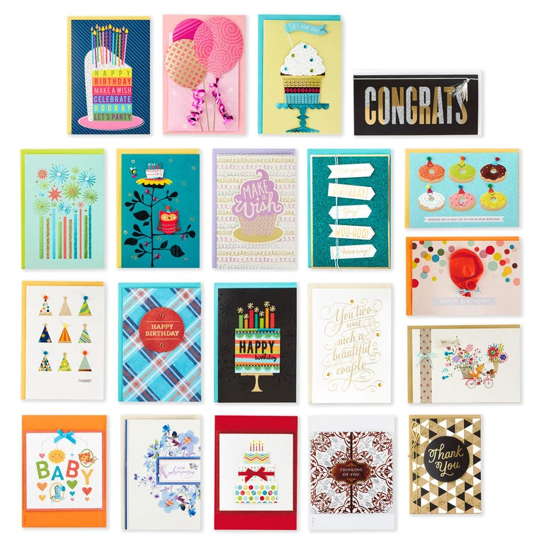 Hallmark All Occasion Card Assortment In Decorative Box, Set Of 20 4 Hallmark All Occasion Card Assortment In Decorative Box, Set Of 20 - Image 2