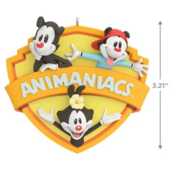 Hallmark Animaniacs™ Zany To The Max! Ornament -Hallmark Animaniacs Logo Keepsake Ornament 1899QXI6057 03