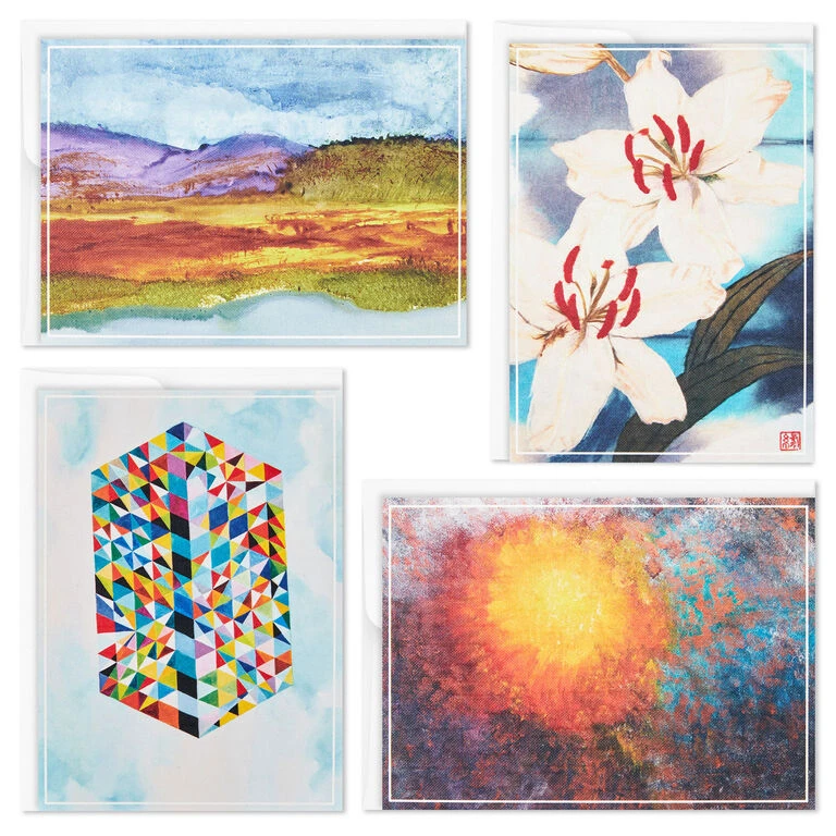 Hallmark ArtLifting Nature And Abstracts Blank Note Cards Assortment, Box Of 24 5 Hallmark ArtLifting Nature And Abstracts Blank Note Cards Assortment, Box Of 24 - Image 3