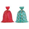 Hallmark Snowmen On Blue And Snowflakes On Red 2-Pack Giant Plastic Christmas Gift Bags 1 Hallmark Snowmen On Blue And Snowflakes On Red 2-Pack Giant Plastic Christmas Gift Bags -Hallmark Assorted Giant Plastic Christmas Gift Bags 5XGB1452 01