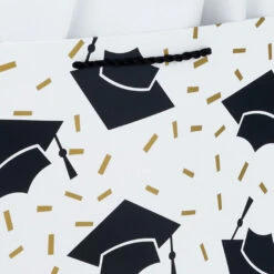 Hallmark 13" Assorted Grad Designs 3-Pack Large Gift Bags With Tissue Paper -Hallmark Assorted Grad Designs 3Pack Large Gift Bags With Tissue Paper 5GBC1015 04