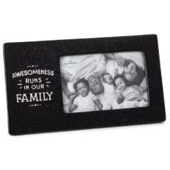 Hallmark Awesomeness Runs In Our Family Ceramic Picture Frame, 4x6
