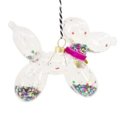 Signature Balloon Dog Premium Glass Hallmark Ornament 9 Signature Balloon Dog Premium Glass Hallmark Ornament -Hallmark Balloon Animal Dog Premium Glass Christmas Ornament 1HDL2168 06