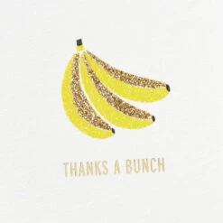 Hallmark Thanks A Bunch Boxed Blank Thank-You Notes, Pack Of 8 10 Hallmark Thanks A Bunch Boxed Blank Thank-You Notes, Pack Of 8 -Hallmark Banana Bunch Boxed Blank ThankYou Notes Multipack 1THK4117 03