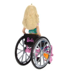 Hallmark Barbie™ Fashionista With Wheelchair Ornament -Hallmark Barbie in Wheelchair Keepsake Ornament 1999QXI7017 06