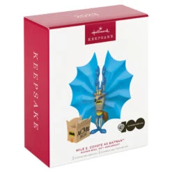 Hallmark Looney Tunes™ Wile E. Coyote™ As Batman™ Ornaments, Set Of 2 -Hallmark Batman Wile E. Coyote Keepsake Ornament 1899QXI6049 04