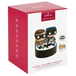 Hallmark Batman™ The Classic TV Series Batman™ And Robin™ Funko POP!® Ornament With Light And Sound -Hallmark Batman and Robin Funko Keepsake Ornament 3299QXI6299 04