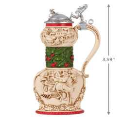 Hallmark Beer Stein 2023 Ornament 10 Hallmark Beer Stein 2023 Ornament -Hallmark Beer Stein Keepsake Ornament 1799QGO2487 03