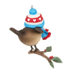 Hallmark Cozy Critters Special Edition Ornament 13 Hallmark Cozy Critters Special Edition Ornament -Hallmark Bird on Snowy Tree Branch Keepsake Ornament 1699QGO2797 06