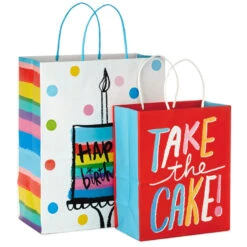 Hallmark Birthday Cheer 8-Pack Assorted Gift Bags -Hallmark Birthday Cheer Medium and Large Gift Bags 5EGB6365 05