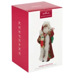 Hallmark Black Father Christmas Ornament -Hallmark Black Father Christmas Santa Keepsake Ornament 2499QSM7847 04