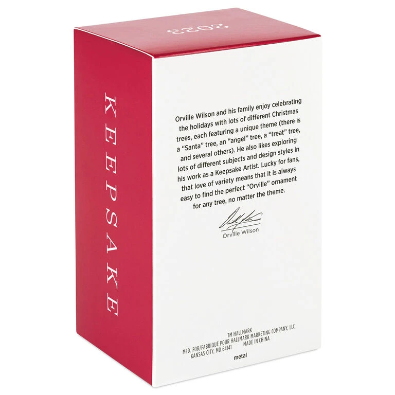 Hallmark Indian Motorcycle® Scout Bobber 2023 Metal Ornament 7 Hallmark Indian Motorcycle® Scout Bobber 2023 Metal Ornament - Image 5