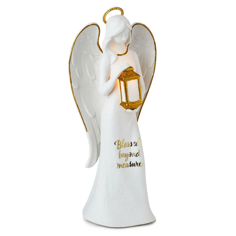 Hallmark Blessed Beyond Measure Angel Figurine With Light, 12" 2 Hallmark Blessed Beyond Measure Angel Figurine With Light, 12"