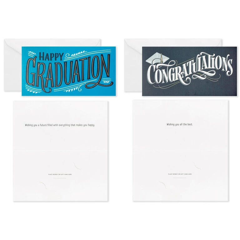 Hallmark Sophisticated Assorted Money Holder Graduation Cards, Pack Of 36 5 Hallmark Sophisticated Assorted Money Holder Graduation Cards, Pack Of 36 - Image 3
