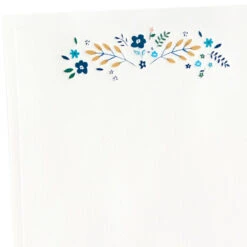 Hallmark Blue Floral Stationery Set, Box Of 20 -Hallmark Blue Floral Stationery Set 1499STN1140 02