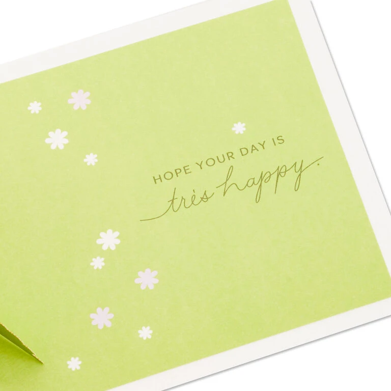 Hallmark Bonjour Eiffel Tower 3D Pop-Up Hello Card 5 Hallmark Bonjour Eiffel Tower 3D Pop-Up Hello Card - Image 3