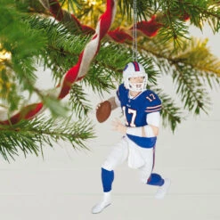 Featured Products -Hallmark Buffalo Bills Josh Allen Keepsake Ornament 2299QXR8247 02
