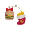 Hallmark Mini A Perfect Pairing Ornaments, Set Of 2 -Hallmark Burger and Fries Keepsake Ornaments 1499QXM9207 01