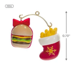 Hallmark Mini A Perfect Pairing Ornaments, Set Of 2 11 Hallmark Mini A Perfect Pairing Ornaments, Set Of 2 -Hallmark Burger and Fries Keepsake Ornaments 1499QXM9207 03