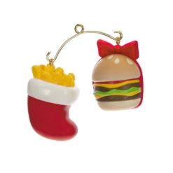 Hallmark Mini A Perfect Pairing Ornaments, Set Of 2 14 Hallmark Mini A Perfect Pairing Ornaments, Set Of 2 -Hallmark Burger and Fries Keepsake Ornaments 1499QXM9207 06