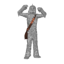 Hallmark Disney 100 Years Of Wonder Star Wars™ And Marvel Heroes Ornaments, Set Of 4 -Hallmark Chewie Grogu Black Panther Spiderman Keepsake Ornaments 5499QXI7447 02