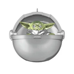 Hallmark Disney 100 Years Of Wonder Star Wars™ And Marvel Heroes Ornaments, Set Of 4 -Hallmark Chewie Grogu Black Panther Spiderman Keepsake Ornaments 5499QXI7447 03