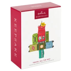 Hallmark Travel All The Way 2023 Ornament 11 Hallmark Travel All The Way 2023 Ornament -Hallmark Christmas Tree of Luggage Keepsake Ornament 1899QGO2907 04