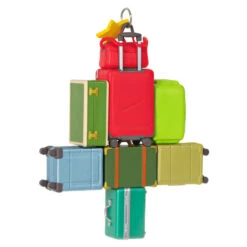 Hallmark Travel All The Way 2023 Ornament 13 Hallmark Travel All The Way 2023 Ornament -Hallmark Christmas Tree of Luggage Keepsake Ornament 1899QGO2907 06