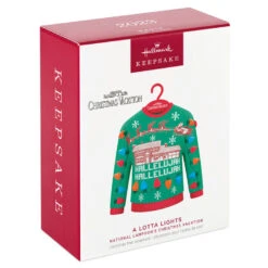 Hallmark National Lampoon's Christmas Vacation™ A Lotta Lights Musical Ornament With Light -Hallmark Christmas Vacation Ugly Sweater Keepsake Ornament 2299QXI7437 04