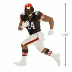 Hallmark NFL Cleveland Browns Nick Chubb Ornament -Hallmark Cleveland Browns Nick Chubb Keepsake Ornament 2299QXI7159 03