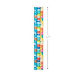 Hallmark Colorful Celebration 3-Pack Wrapping Paper, 55 Sq. Ft. Total -Hallmark Colorful Celebration 3Pack Wrapping Paper Rolls 5EWR6373 03