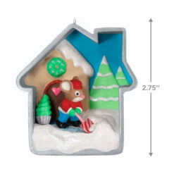 Hallmark Cookie Cutter Christmas Ornament -Hallmark Cookie Cutter Mouse Diorama Keepsake Ornament 1799QXR8067 03