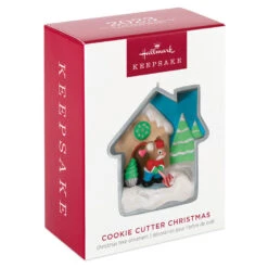 Hallmark Cookie Cutter Christmas Ornament -Hallmark Cookie Cutter Mouse Diorama Keepsake Ornament 1799QXR8067 04