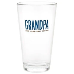 Hallmark Grandpa: Like A Dad, Only Cooler Pint Glass, 16 Oz.