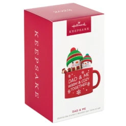 Hallmark Dad & Me Hot Cocoa Mug 2023 Ornament 11 Hallmark Dad & Me Hot Cocoa Mug 2023 Ornament -Hallmark Dad Me Snowmen in Mug Keepsake Ornament 1599QGO2579 04