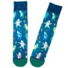 Hallmark Dancing Sharks Fun Crew Socks -Hallmark Dancing Sharks Novelty Crew Socks 1SOX2069 01