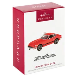 Hallmark 1970 Datsun 240Z 2023 Metal Ornament -Hallmark Datsun Car Keepsake Ornament 2199QXI6987 04