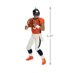 Hallmark NFL Denver Broncos Russell Wilson Ornament -Hallmark Denver Broncos Russell Wilson Keepsake Ornament 2299QXI7527 03