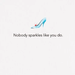 Hallmark Disney Princess Cinderella You Sparkle Quilled Paper Handmade Card -Hallmark Disney Cinderella Quilled Paper Handmade Card for Her 1299LAD2856 02