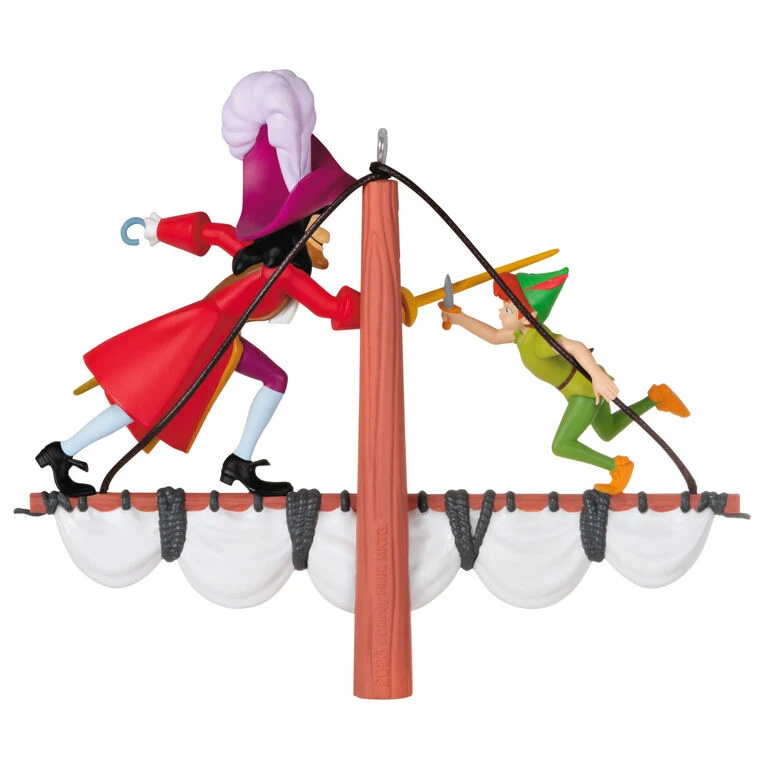 Hallmark Disney Peter Pan 70th Anniversary Swashbuckling Showdown Ornament 8 Hallmark Disney Peter Pan 70th Anniversary Swashbuckling Showdown Ornament - Image 6
