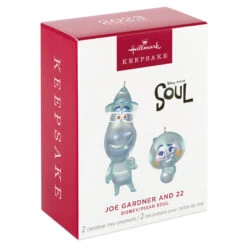 Hallmark Disney/Pixar Soul Joe Gardner And 22 Ornaments, Set Of 2 11 Hallmark Disney/Pixar Soul Joe Gardner And 22 Ornaments, Set Of 2 -Hallmark Disney Soul Joe Gardner and 22 Keepsake Ornaments 1999QXE3269 04