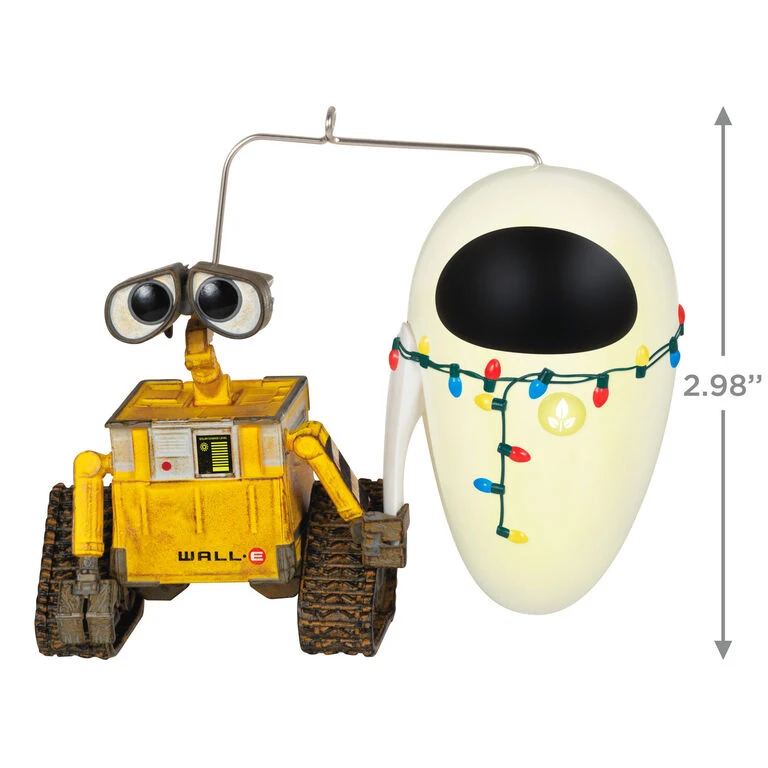 Hallmark Disney/Pixar Wall-E 15th Anniversary Wall-E And Eve Ornament 5 Hallmark Disney/Pixar Wall-E 15th Anniversary Wall-E And Eve Ornament - Image 3