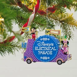 Hallmark Disney Mickey Mouse Disney's Electrical Parade Musical Ornament With Light 9 Hallmark Disney Mickey Mouse Disney's Electrical Parade Musical Ornament With Light -Hallmark Disneys Electrical Parade Float Keepsake Ornament 2999QXD6729 02