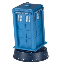 Hallmark Doctor Who 60th Anniversary TARDIS Tabletop Decoration With Light, Sound And Motion -Hallmark Doctor Who TARDIS Keepsake Decoration 1QFM3949 06