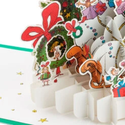 Hallmark Dr. Seuss™ How The Grinch Stole Christmas!™ Wreath 3D Pop-Up Christmas Card -Hallmark Dr. Seuss Grinch 3D PopUp Christmas Card 1499IXC7132 03